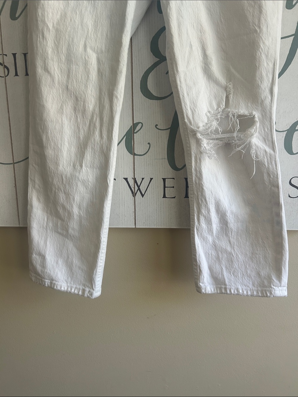 Abercrombie & Fitch the ankle straight ultra high rise curve love size 26/2 jean - Picture 3 of 5